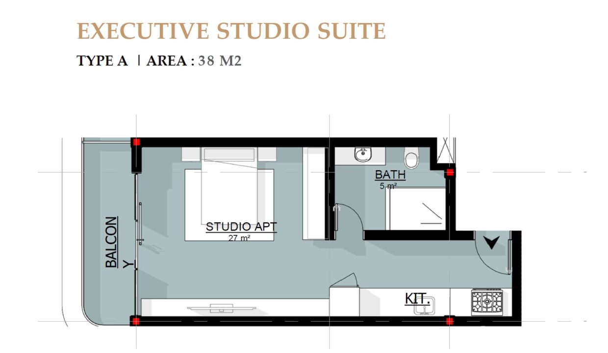 Belmonte exec studio 38m2