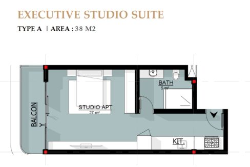 Belmonte exec studio 38m2