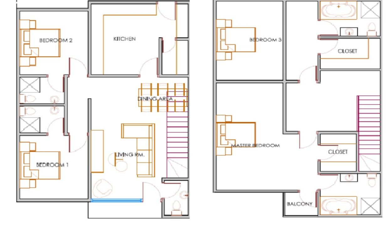 Amasaman 4 bed floor plan