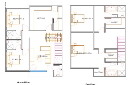 Amasaman 4 bed floor plan