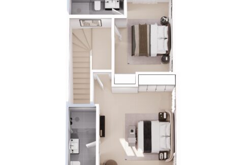 2 Bedroom Floor Plan First Floor1