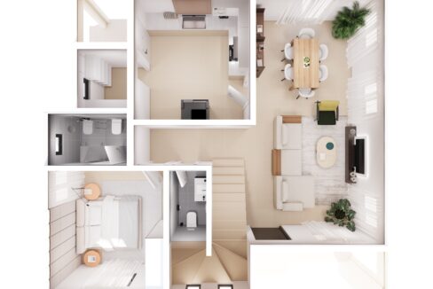 4 Bedroom Ground Floor Plan1