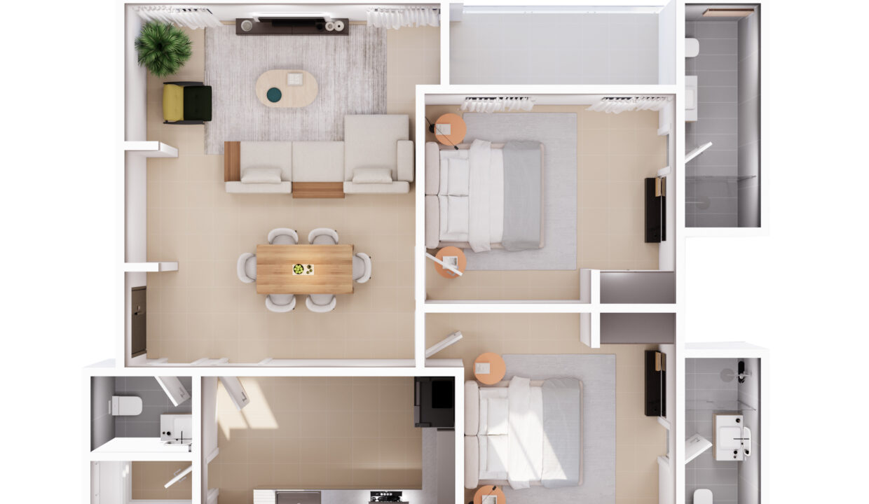 Apartment - Type D (two bed)